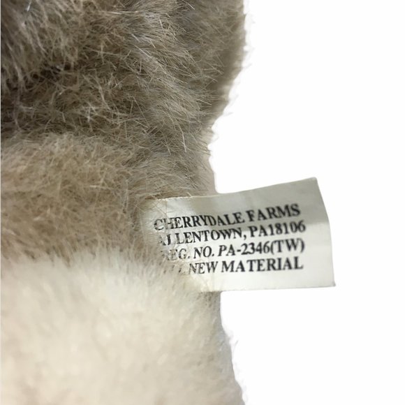 RARE Cherrydale Farms Bunny Rabbit Beanie Toy 12in - Picture 10 of 12